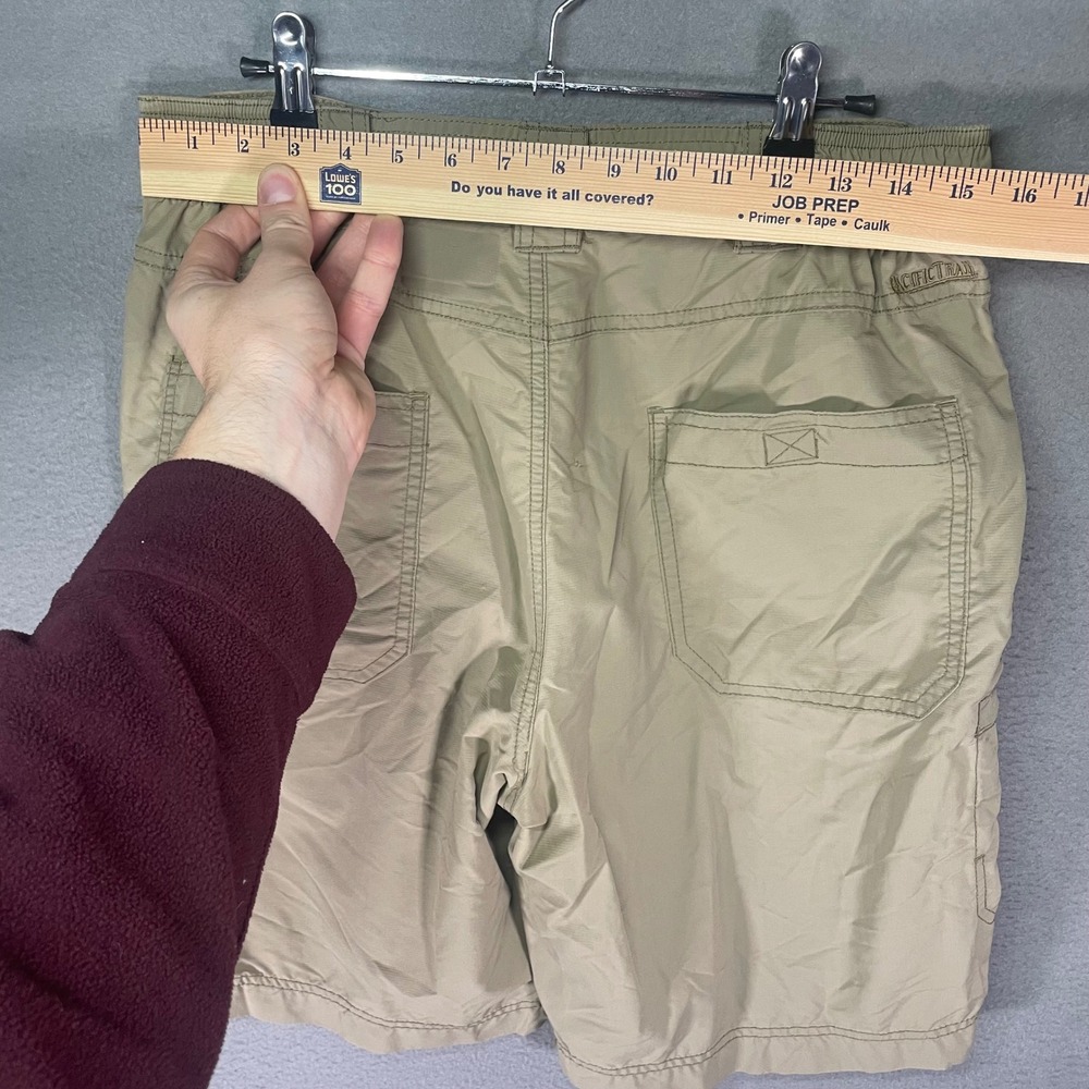 Pacific‎ Trail Cargo Hiking Shorts Mens 32 Beige Nylon Outdoor Utility - Picture 5 of 10
